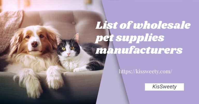 wholesale pet supplies manufacturers