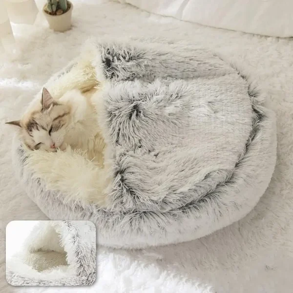 Custom pet bed with cover