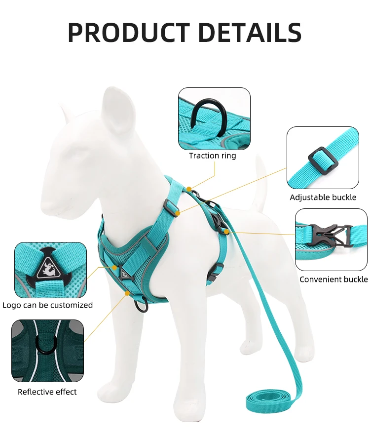 Small dog harness and leash manufacturer