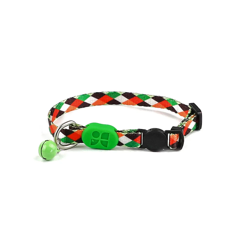 Collier de lapin réglable CAT COLLAR avec BELL Little Pet Loss Prevention Necklet Hidream Desigh Colorful Serial