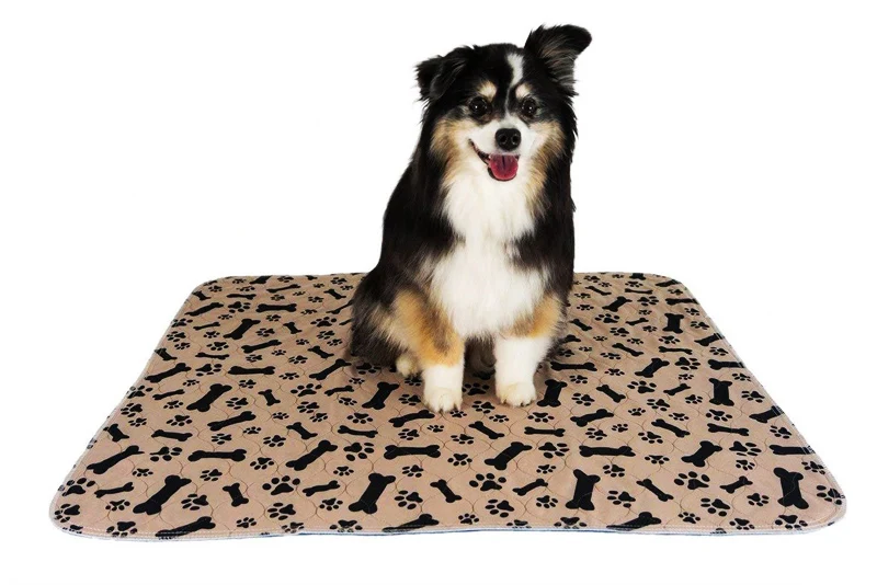 ZK30 Washable Pee Pads for Dogs Large Reusable Puppy Training Floor Mats Absorbent Leakproof Whelping Potty and Crate Use