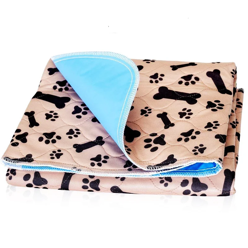 ZK30 Washable Pee Pads for Dogs Large Reusable Puppy Training Floor Mats Absorbent Leakproof Whelping Potty and Crate Use