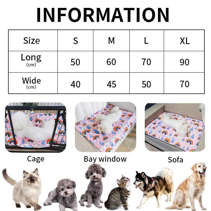 Wasbaar Hond Plas Onderlegger Herbruikbare Absorberende Luier Mat Puppy Training Pad Huisdieren Bed Urine Mat voor Huisdier Autostoel Beschermhoes