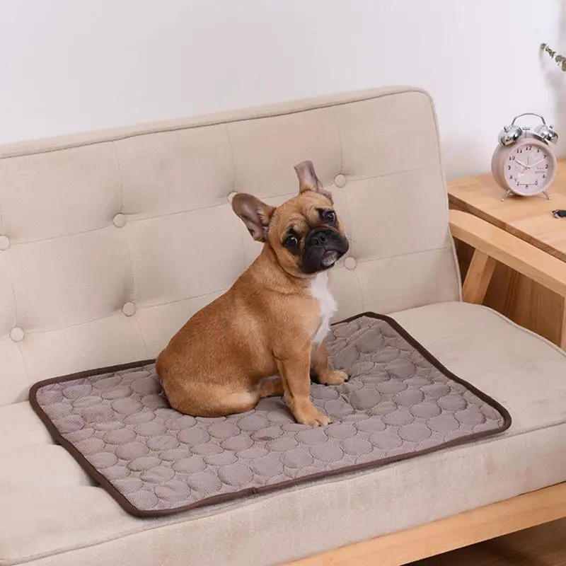 Hund Matte Kühlung Sommer Pad Matte für Hunde Katze Decke Sofa Atmungsaktiv Haustier Hundebett Sommer Waschbar Haustier Produkte Zubehör Verkauf