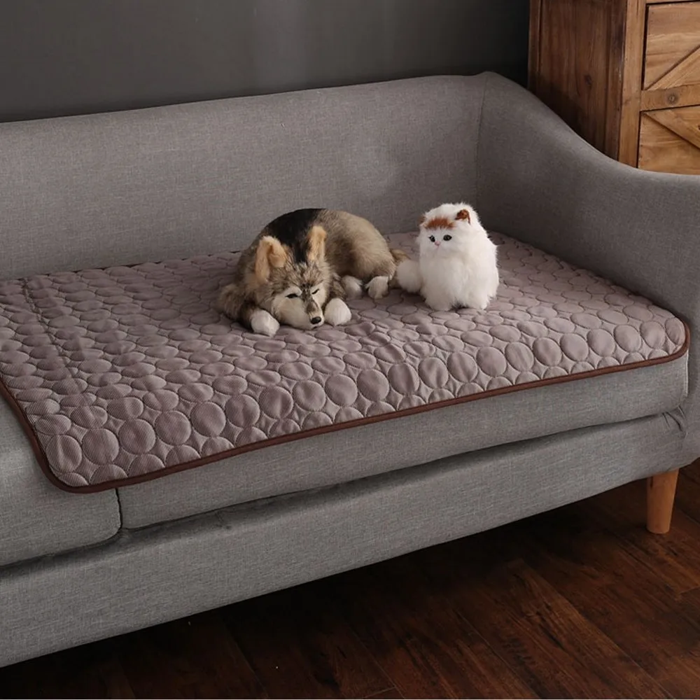 Hund Matte Kühlung Sommer Pad Matte für Hunde Katze Decke Sofa Atmungsaktiv Haustier Hundebett Sommer Waschbar Haustier Produkte Zubehör Verkauf