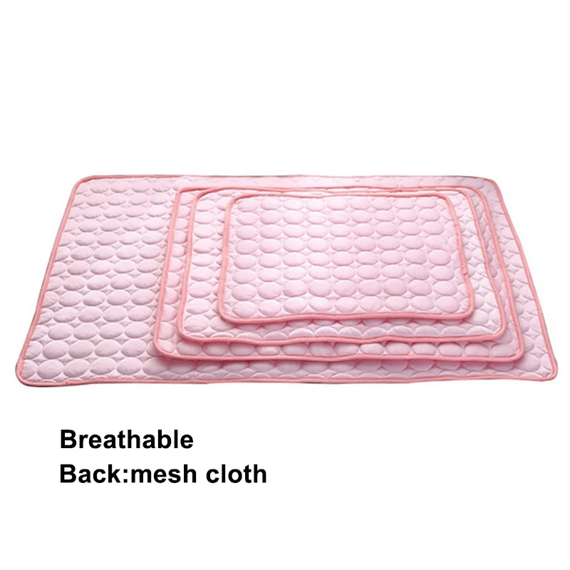 Tapis pour chien Cooling Summer Pad Mat For Dogs Cat Blanket Sofa Breathable Pet Dog Bed Summer Washable Pet Products Accessories Sale